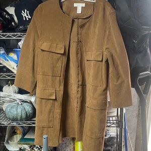 Brown Women's suede Jacket